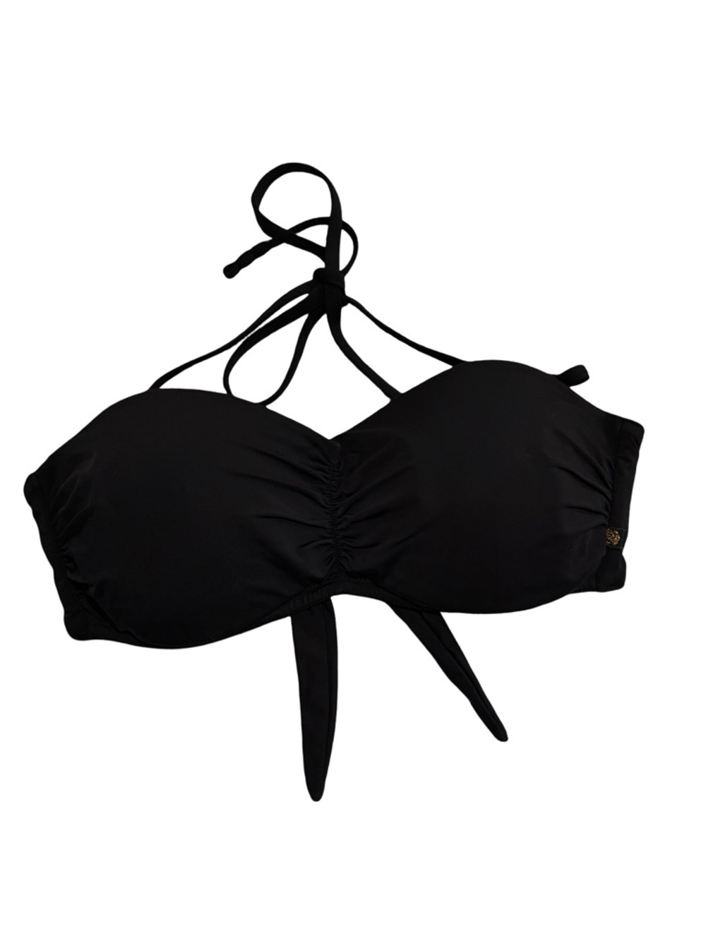 La Vie En Rose Aqua Bikini Top